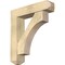 Ekena Millwork Westlake Craftsman Rough Sawn Bracket w/ Offset Brace, Douglas Fir, 8"W x 34"D x 38"H BKT0806X34X38WTL04RDF - alternate 1